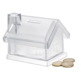 Pusculita casa din plastic