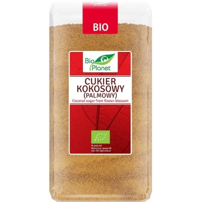 Zahar din Flori de Cocos Bio 500 grame Bio Planet foto