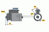 Starter VW TOUAREG (7LA, 7L6, 7L7) (2002 - 2010) BOSCH 0 986 022 460