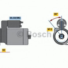 Starter VW TOUAREG (7LA, 7L6, 7L7) (2002 - 2010) BOSCH 0 986 022 460