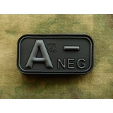 Patch Bloodtype A NEG cauciuc Blackops JTG