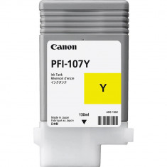 Cartus cerneala Canon PFI-107 Yellow 130ml foto