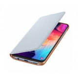 Husa Samsung Galaxy A50 A505 / Samsung Galaxy A50s A507 / Samsung Galaxy A30s A307, Wallet Cover, Alba, Blister EF-WA505PWEGWW