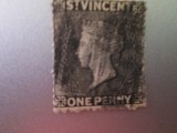 ST.VINCENT REGINA VICTORIA STAMPILAT=261
