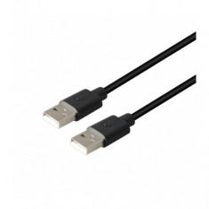 Cablu de date Astrum UM201, USB - USB, 1,8m, Negru