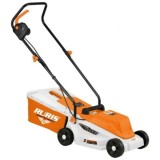 Cumpara ieftin Masina electrica pentru tuns gazonul RURIS RXE1200, 230V, 1200W, latime lucru 320 mm, inaltime taiere 25/45/60 mm, cos colector 30 litri