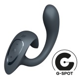 Vibrator Special G for Goddess 1, Cenusiu Inchis, 18.5 cm