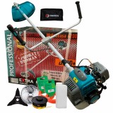 Motocoasa Broman 6200+, 7 Accesorii, 8.3 CP, 5200 CC, 9000 RPM, 6200W, cu motor in 2 timpi