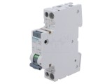 &Icirc;ntrerupător RCBO 2A 30mA, protecție tip A, 1+N SIEMENS