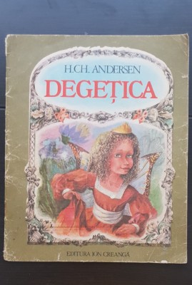 Degețica - H. Ch. Andersen (ilustrații Doina Botez) foto