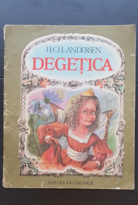 Degețica - H. Ch. Andersen (ilustrații Doina Botez)