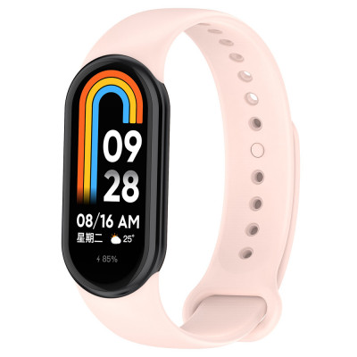 Bratara smartwatch xiaomi smart band 8 / 8 nfc compatibila, ajustabila si flexibila, rose foto