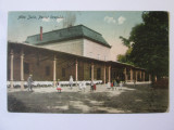 Alba Iulia:Parcul orașului,carte poștală circulată 1929, Circulata, Printata