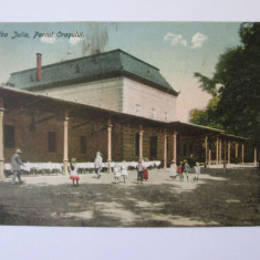 Alba Iulia:Parcul orașului,carte poștală circulată 1929