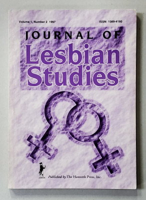 JURNAL OF LESBIAN STUDIES , VOLUME I , NUMBER 2 , 1997 foto