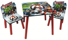 Set masuta si 2 scaunele Avengers foto
