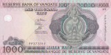 Bancnota Vanuatu 1.000 Vatu (2002) - P10c UNC ( vezi descriere )