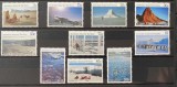 Teritoriul Antarctic Australian (AAT) 1984 Peisaje antarctice, serie MNH, 10v, Nestampilat