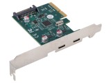 Card extensie PC PCIe cu 2 socluri USB C - LANBERG