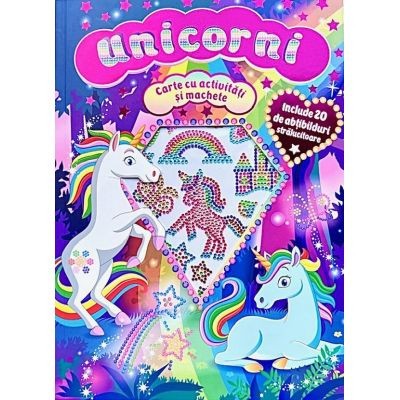 Unicorni. Carte Cu Activitati Si Machete - Editura Flamingo foto