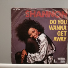Shanon – Do You Wanna Get Away (1985/Bellaphon/RFG) - VINIL/"7 Single/NM
