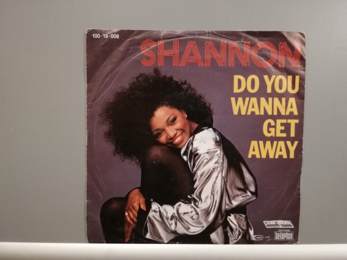 Shanon &ndash; Do You Wanna Get Away (1985/Bellaphon/RFG) - VINIL/&quot;7 Single/NM