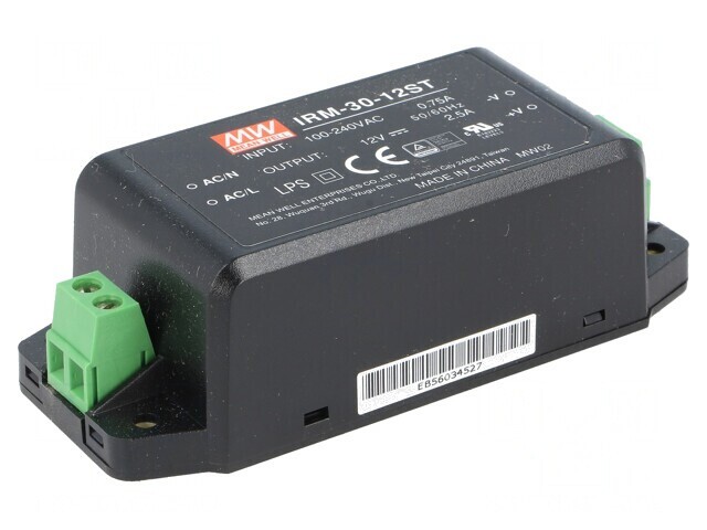 Alimentator modular 30W 12VDC IRM-30-12ST