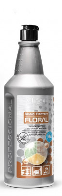 Clinex Nano Protect Floral, 1 Litru, Detergent Lichid Pentru Curatare Pardoseli, Cu Particule De Sil foto