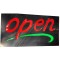 Reclama luminoasa panou tip Neon LED interior Color OPEN