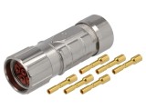 Conector M23 mufă PIN 6 mamă crimpat drept 25A IP68 EPIC KIT LS1 D6 5PE