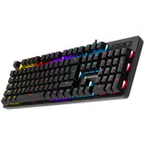 Tastatura Gaming Tracer Gamezone HITT, Mecanica, RGB, USB (Negru)