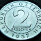 Moneda istorica 2 GROSCHEN - AUSTRIA, anul 1957 * cod 2306 A