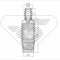 HUTCHINSON KP001 chit protectie praf,amortizor