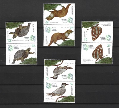 ROMANIA 2023 - PARCUL VACARESTI, TETE BECHE DIN COALA DE POSTA, MNH - LP 2434 foto