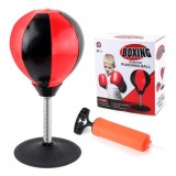 Set Minge de Boxing cu Ventuza si Manusa, 35 cm Inaltime