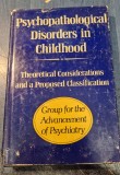 Psychopathological disorders in childhood