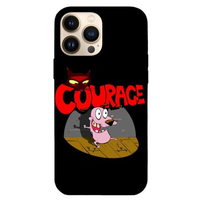 Husa compatibila cu Apple iPhone 11 Pro Max, Viceversa, model Courage the Cowardly Dog Klub Katz , Silicon, TPU foto