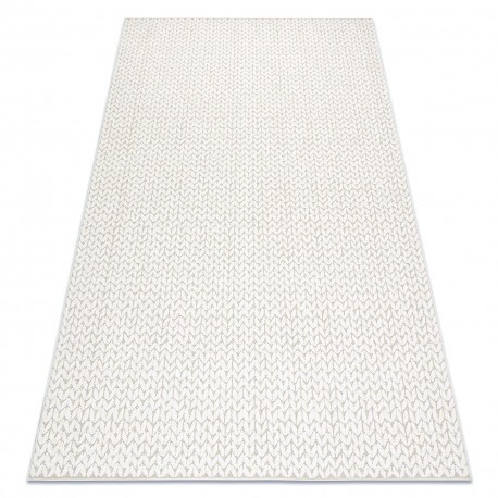 Covor SPRING 20467558 Herringbone sisal, buclat - bej, 200x290 cm