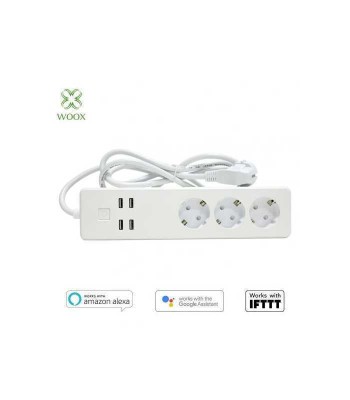 Prelungitor smart Woox R4028 3 prize +4x USB 1.8m foto