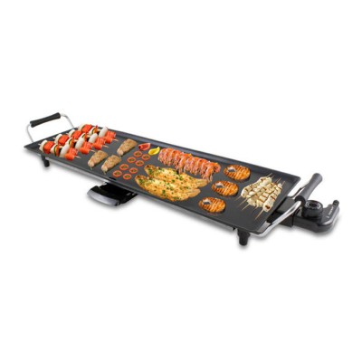 Grill electric Teppanyaki XXL Beper, 1800 W, 70.5 x 23.5 cm, termostat foto