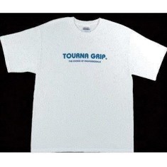 Tricou bumbac TOURNA logo, alb, L