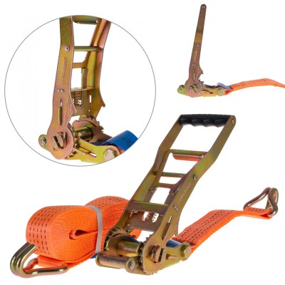Chinga ancorare cu clichet Ergo, 6 m / 5 T / 50 mm, Geko G03956 foto