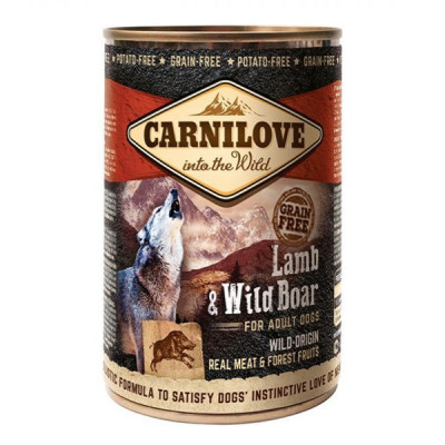 Carnilove Wild Meat Lamb &amp;amp;amp; Wild Boar 400g foto