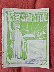Revista Rasaritul, anul X, nr.1/1927 (din cuprins si V. Voiculescu versuri) foto
