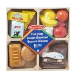 MELISSA SI DOUG SET DE JOACA DIN LEMN PRODUSE ALIMENTARE