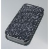 Husa Neagra Tip Carte Letter pentru Apple iPhone 6 / 6S - Protectie Premium