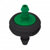 Duza picurare, pentru tub orb, furtun, 4L-H, autocompensata, AQUARIUS, verde