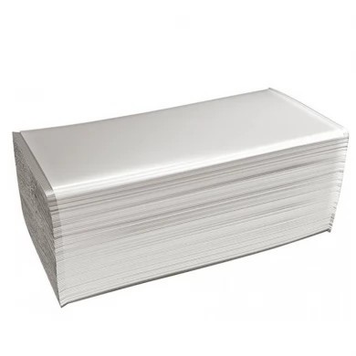 Prosoape Pliate Economice, Albe, 2 Straturi, V fold, 100% Celuloza, 150buc pac