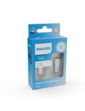 Set 2 leduri auto Alb W5W Philips Ultinon Pro7000 SL 4000K semnalizare