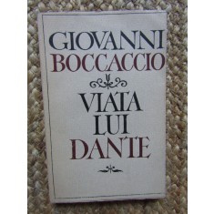 Giovanni Boccaccio - Viata lui Dante